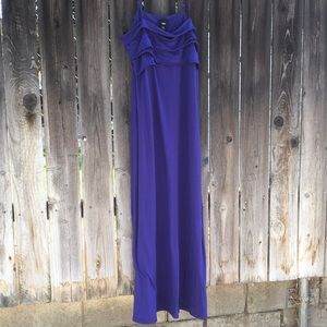 Blue Mossimo Maxi Dress